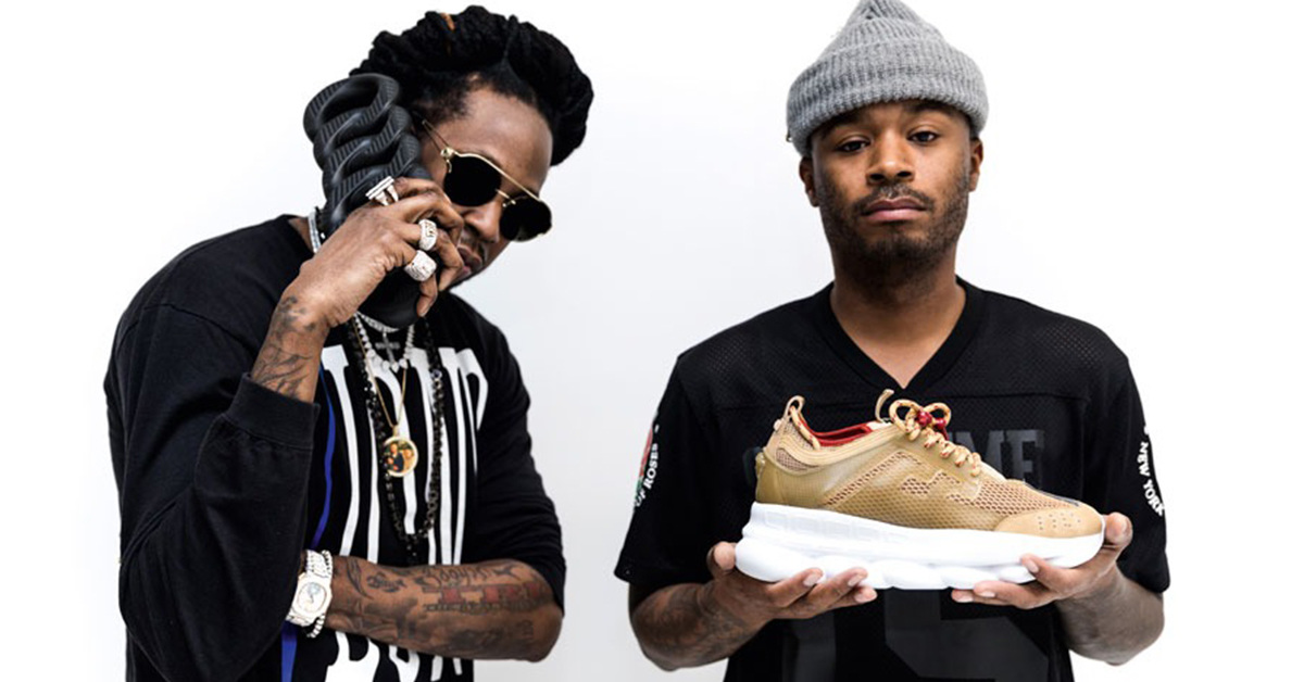 Versace shoe best sale designer